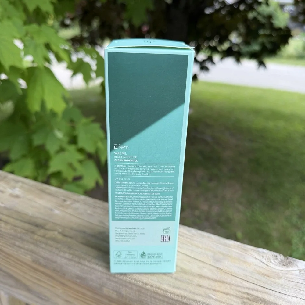 Make P:rem Safe Me Relief Moisture Cleansing Milk 200ml K Beauty Korean NEW
